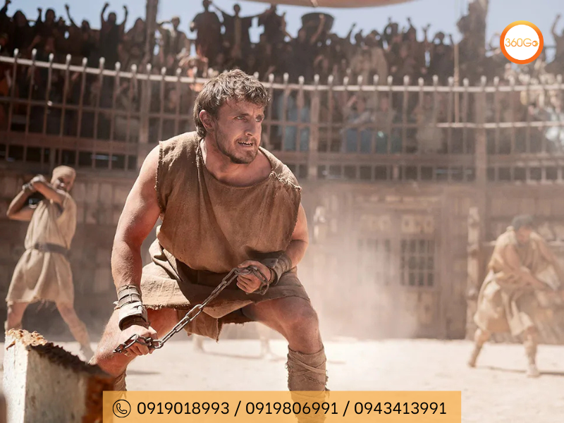 Trận đấu Gladiator khốc liệt - Du lịch 360Go